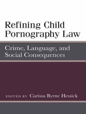 cover image of Refining Child Pornography Law